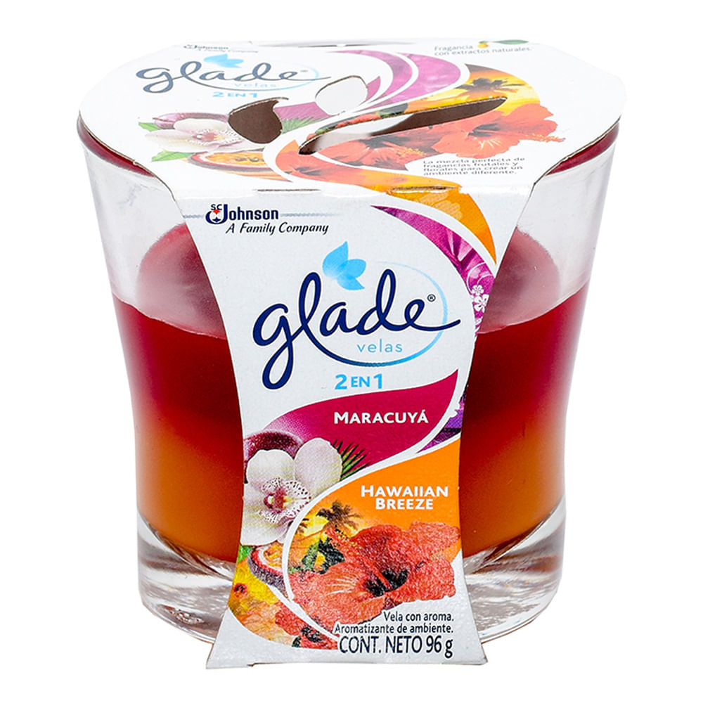 GLADE VELA 2EN1 MARACU/HAWAIANBREEZ*96GR