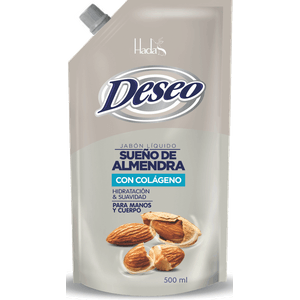 Jabón líquido DESEO coco almendra x1000 ml