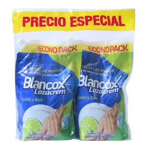 Loza Crem Liquido Limon Doypack 2U*720 ml