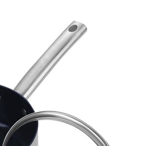 Perol 20 cm Ceramica Diamantada Con Tapa