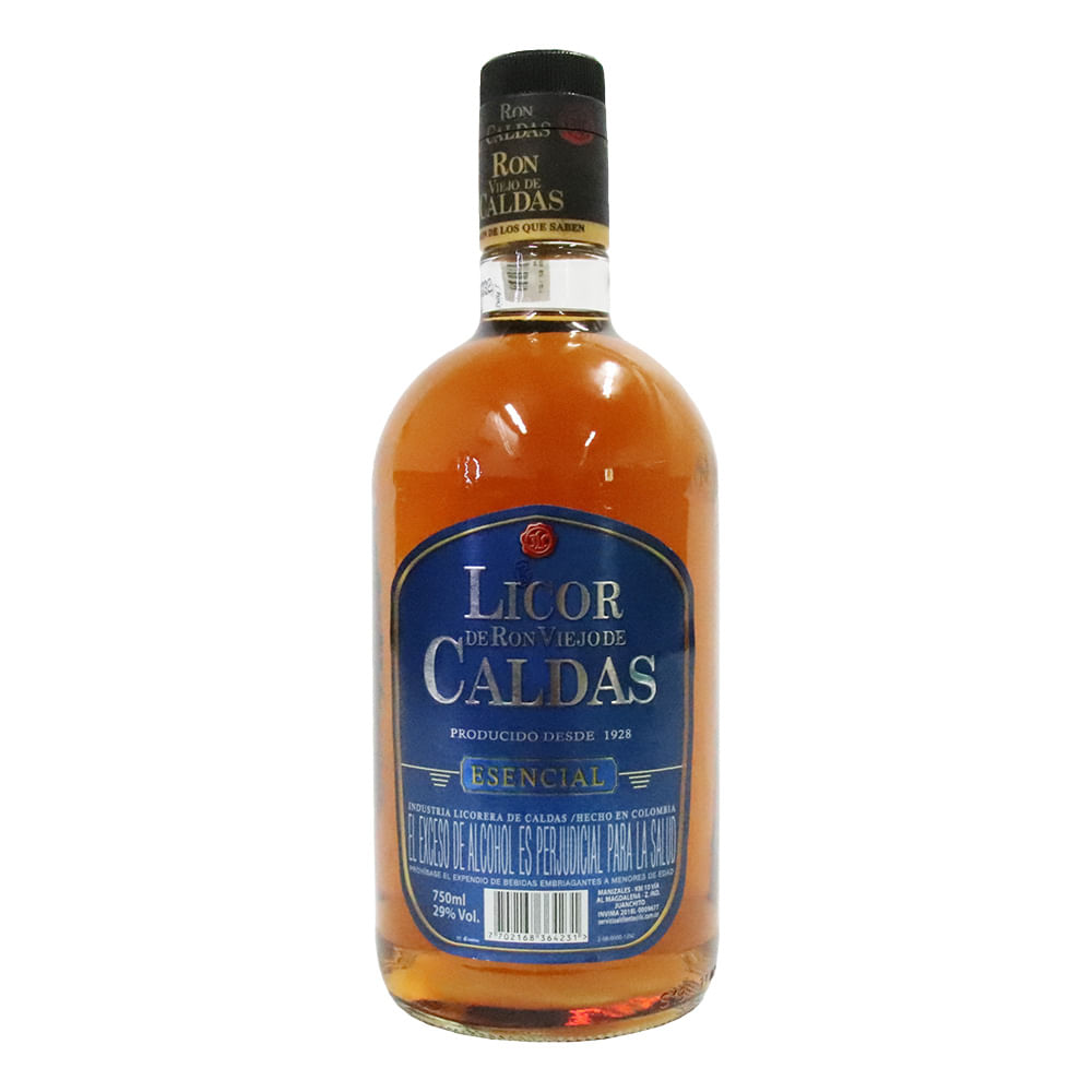RON VIEJO ESENCIAL CALDAS 29*750ML