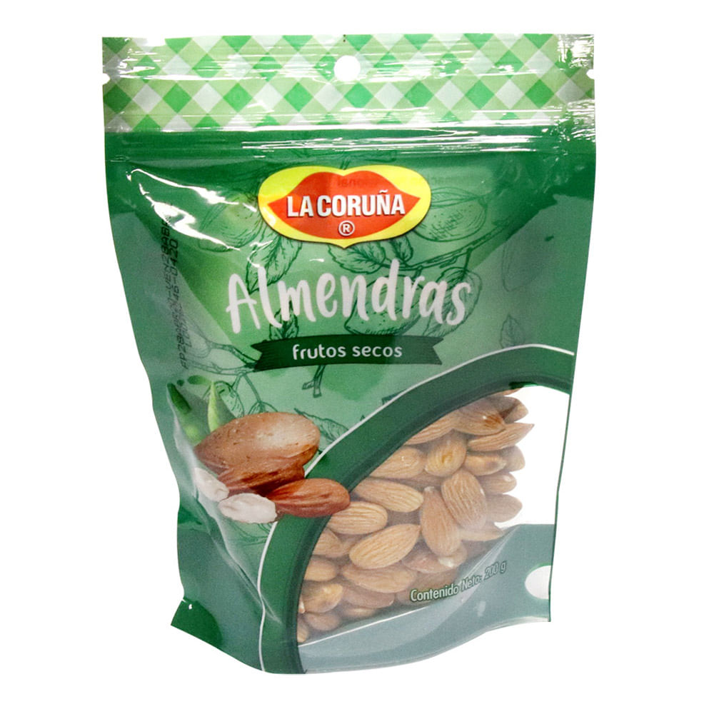 ALMENDRAS NATURALES LA CORUÑA x 200GR