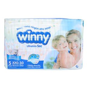 PAÑAL ULTRA SEC ET 5 WINNY x 30 UND