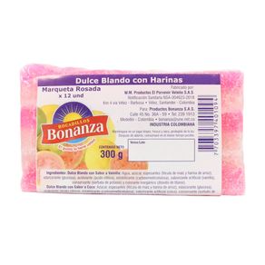 BOCADILLO MARQUETA ROSADA BONANZA *300GR