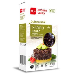 GRANO DE QUINOA NEGRO ANDEA VALLEY*300GR