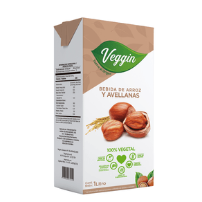 BEBIDA VEGGIN ARROZ CON AVELLANAS*1000ML