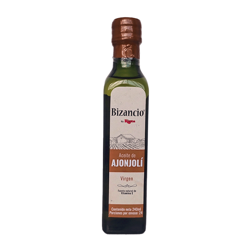 ACEITE AJONJOLI VIRGEN BIZANCIO*240ML