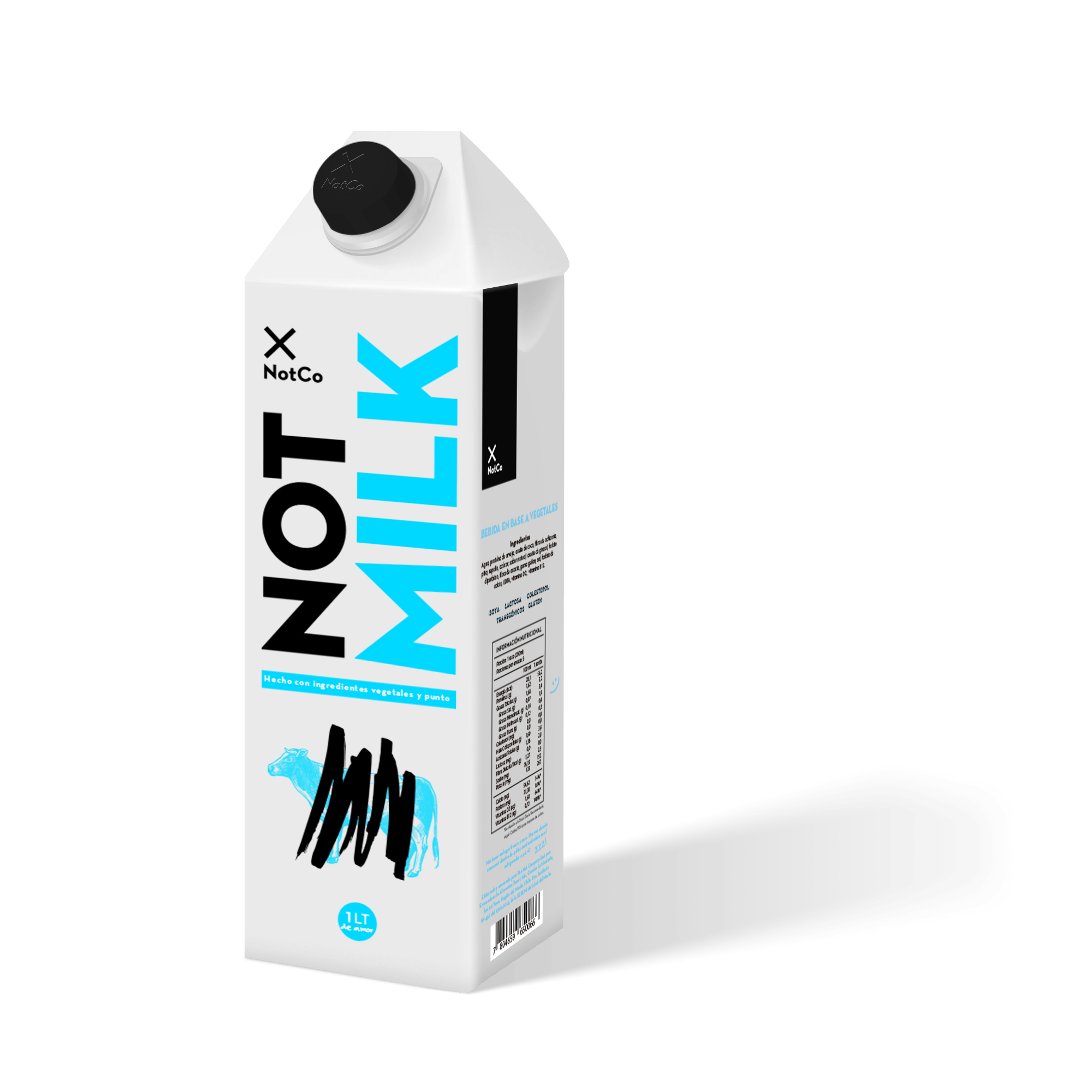 BEBIDA VEGETAL LOWFAT MARCA NOTMILK *1LT