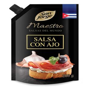 SALSA CON AJO DP SAN JORGE x 200GR