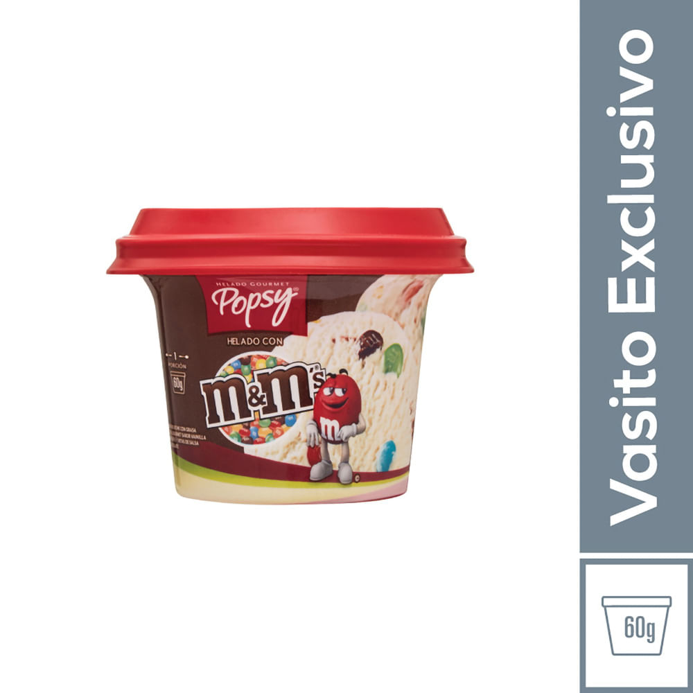 HELAD M&M GOURMET x  60GR POPSY