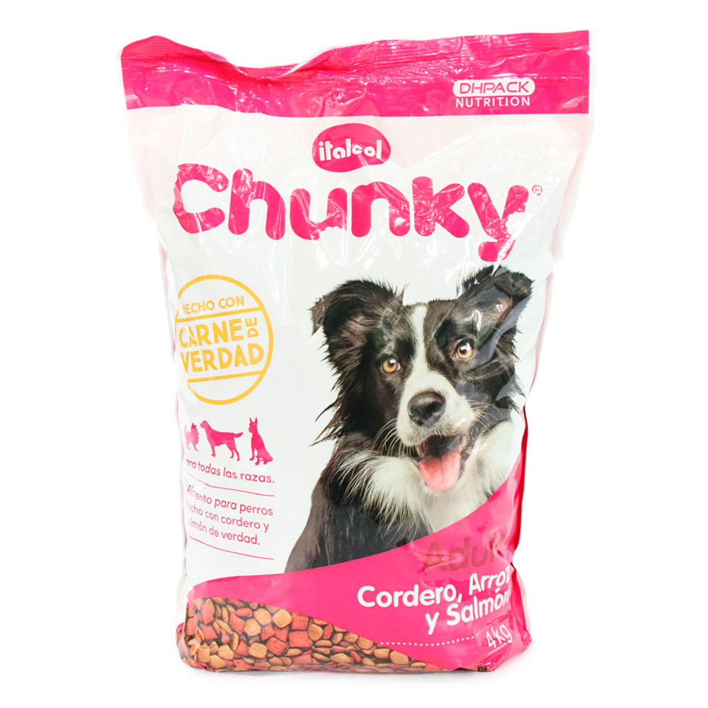 CHUNKY CORDERO ARROZ Y SALMON  x  4 KG
