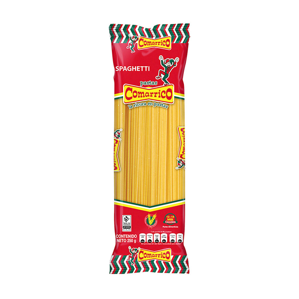 PASTA SPAGHETTI COMARRICO  x 250GR