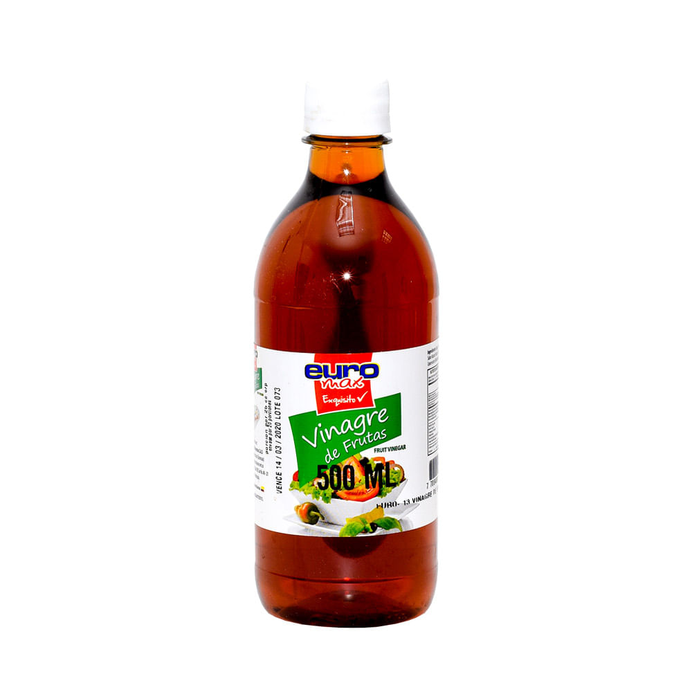 VINAGRE DE FRUTAS FCO EUROMAX NV *500ML