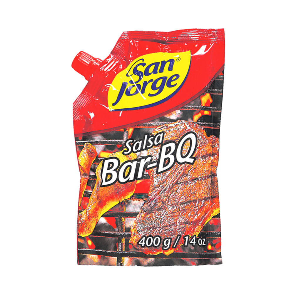 SALSA BBQ DP S/JORGE x 400GR