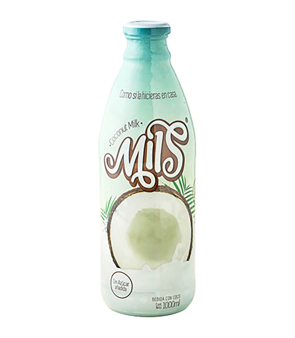 BEBIDA DE COCO MILS SIN AZUCAR x 1000ML