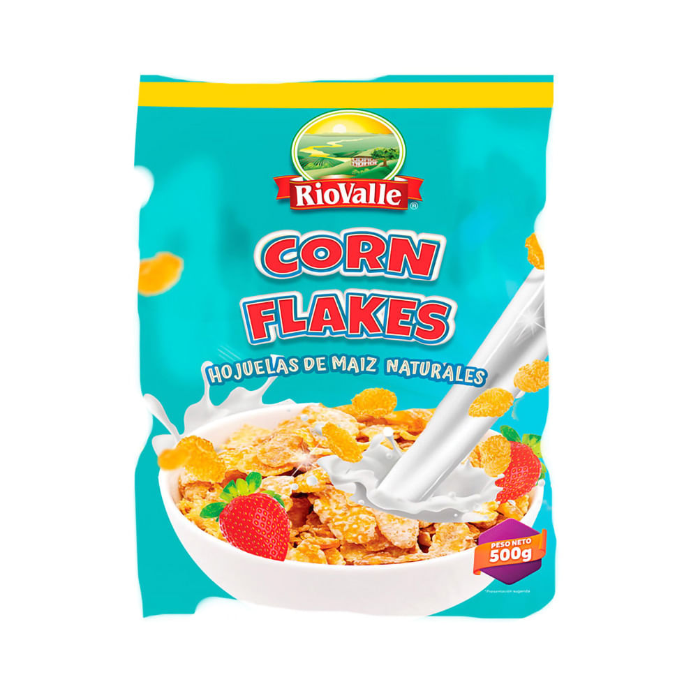 HOJUELA MAIZ NATURAL  x 500GR RIOVALLE
