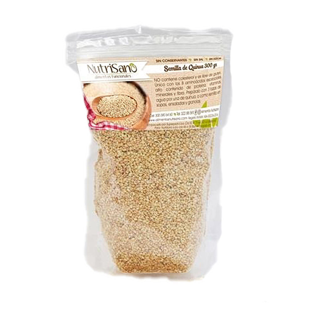 SEMILLA QUINUA BLANCA NUTRISANO x 300GR