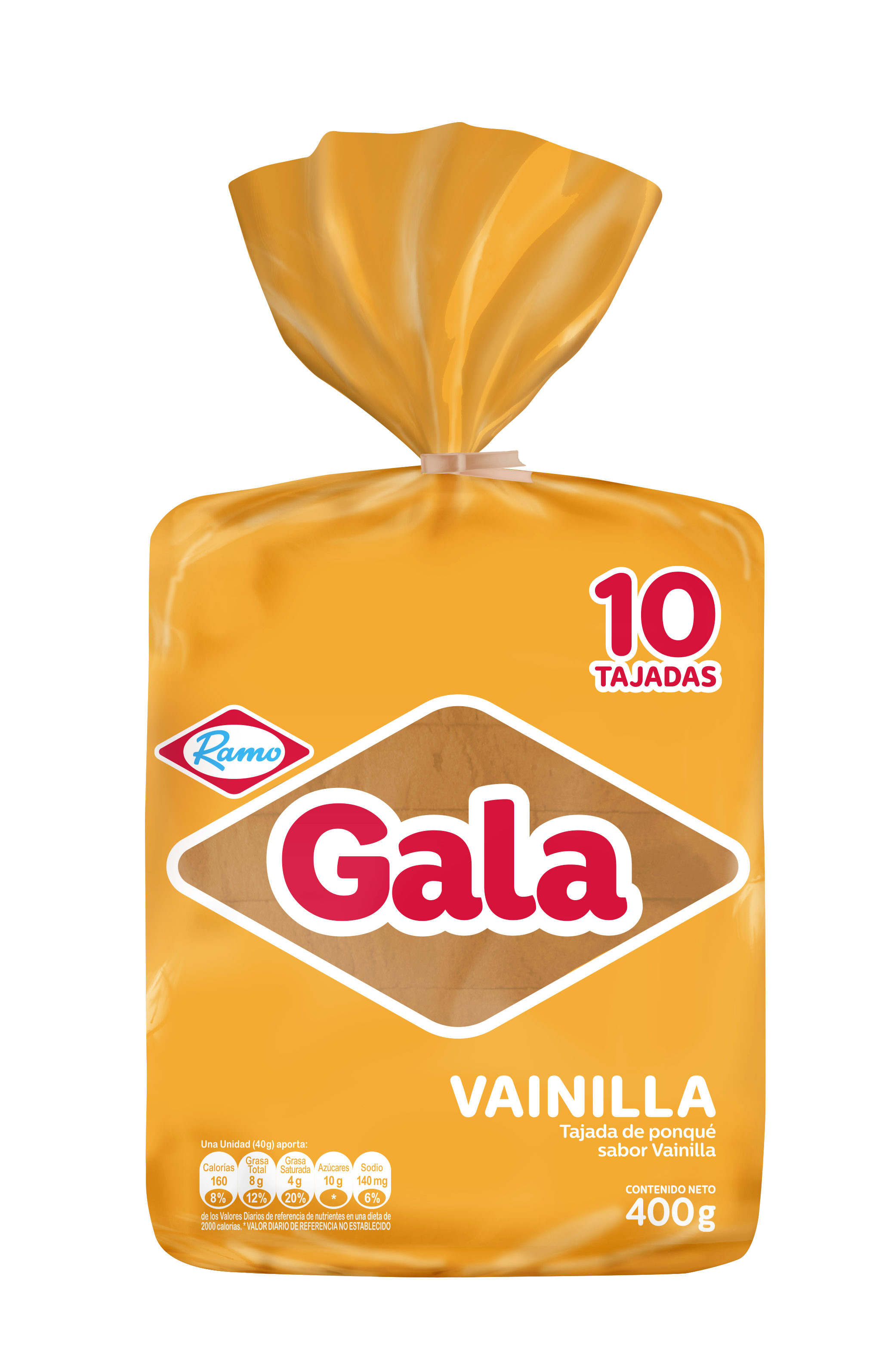 PONQUE RAMO BLOQUE GALA VAINILLA x 400GR