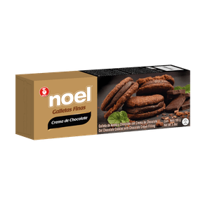 GALLETA NOEL AVENA CREMA CHOCOLATE