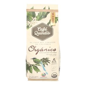 CAFE ORGANICO MOLIDO x 340GR