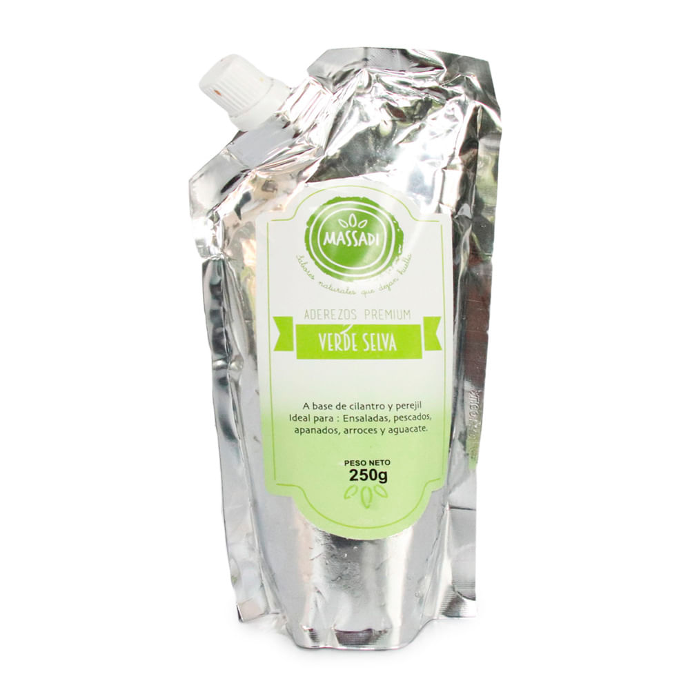 SALSA ADEREZO VERDE SELVA  x 250GR