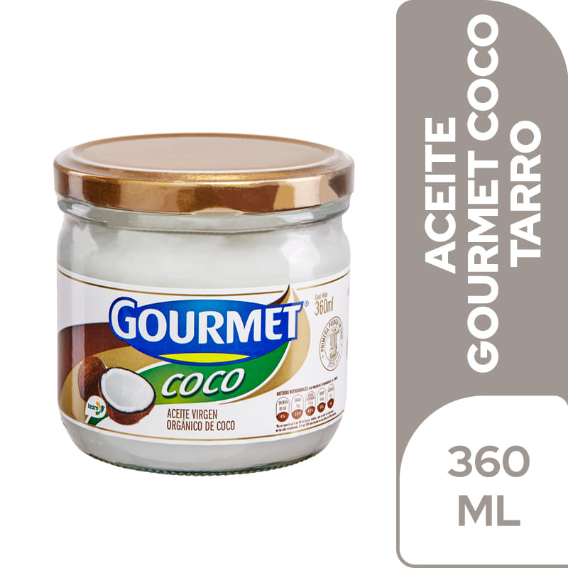 ACEITE GOURMET COCO  x 360 ML