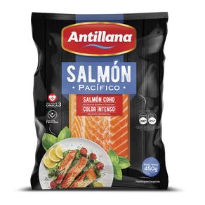 FILETE SALMON PACIFICO ANTILLANA*450GR