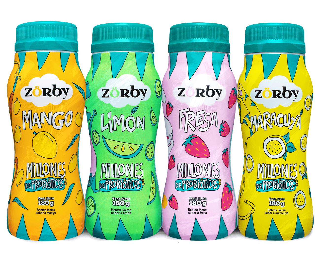 BEBIDA LACTEA ZORBY 4 UND*720GR