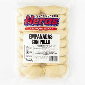EMPANADA TRIGO POLLO16 UN x 400GR
