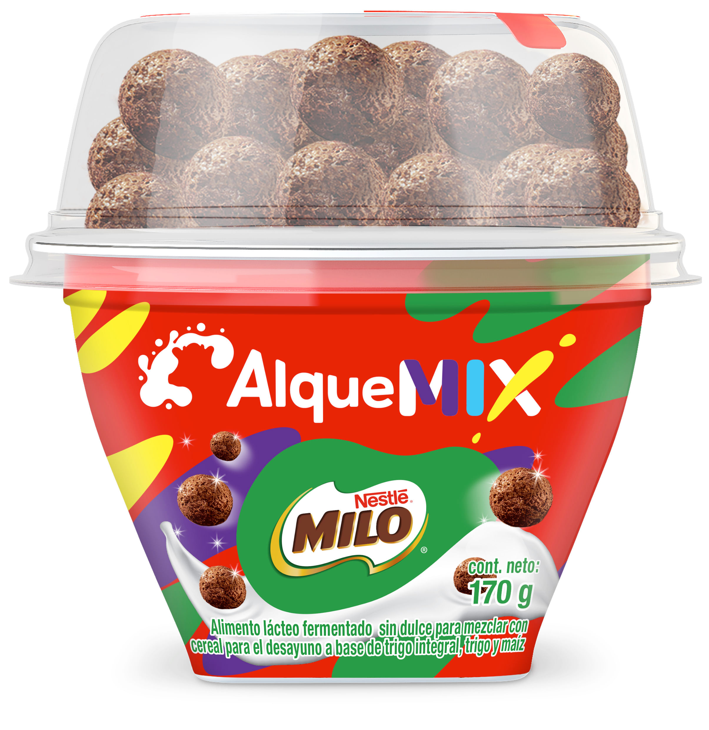 YOGURT CEREAL  MILO ALQUERIA  x 170GR