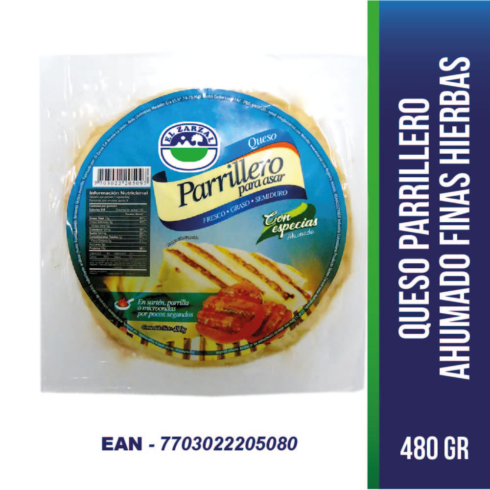 QUESO PARA ASAR FINAS HIERBAS * 480 GR