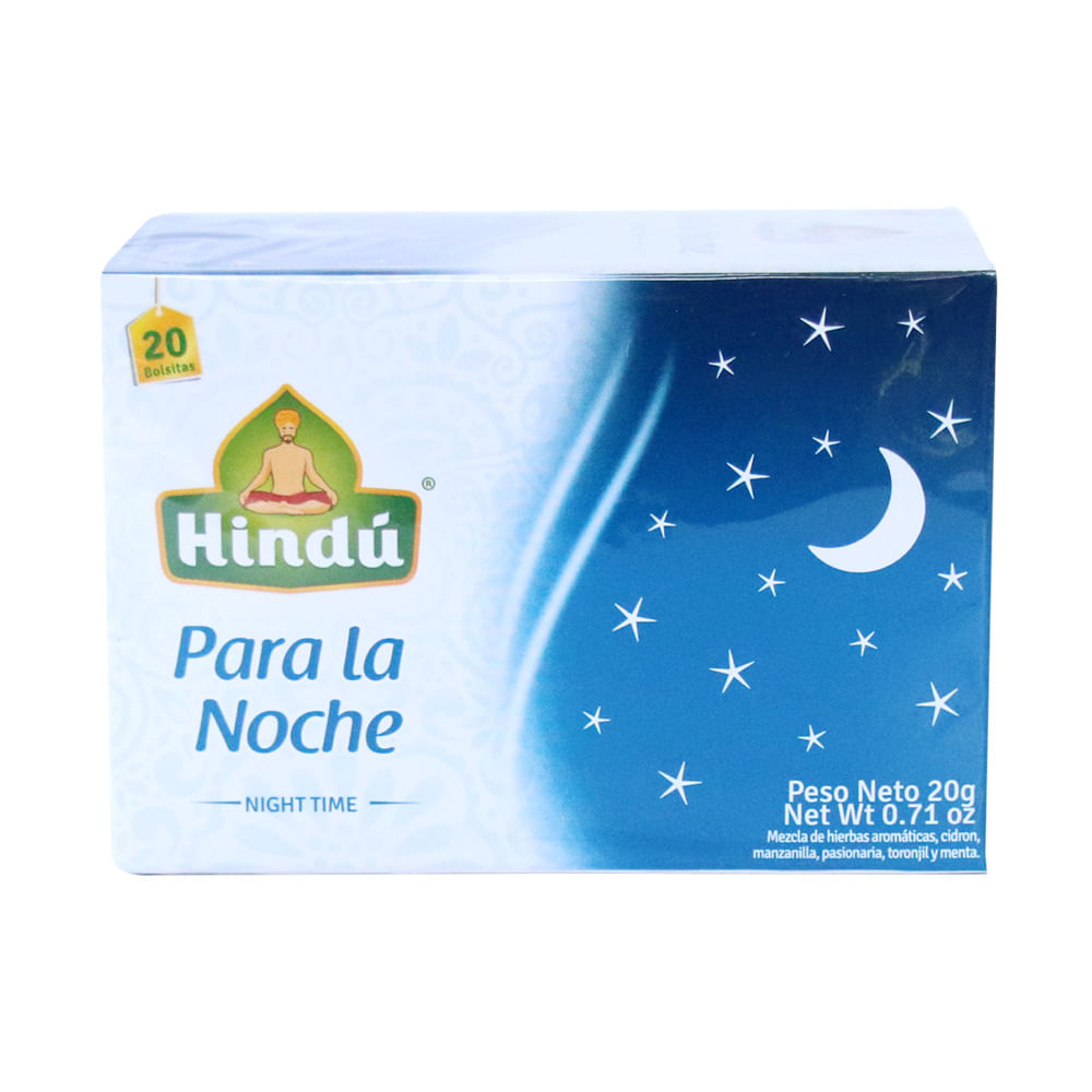 INFUSION PARA LA NOCHE HINDU  x 20GR