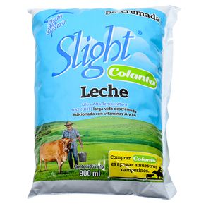 LECHE UHT SLIGHT DESCREMADA 900ml