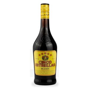 Brandy CINCO ESTRELLAS x700 ml