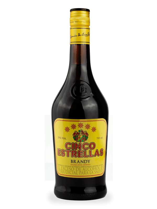 BRANDY CINCO ESTRELLAS*700ML