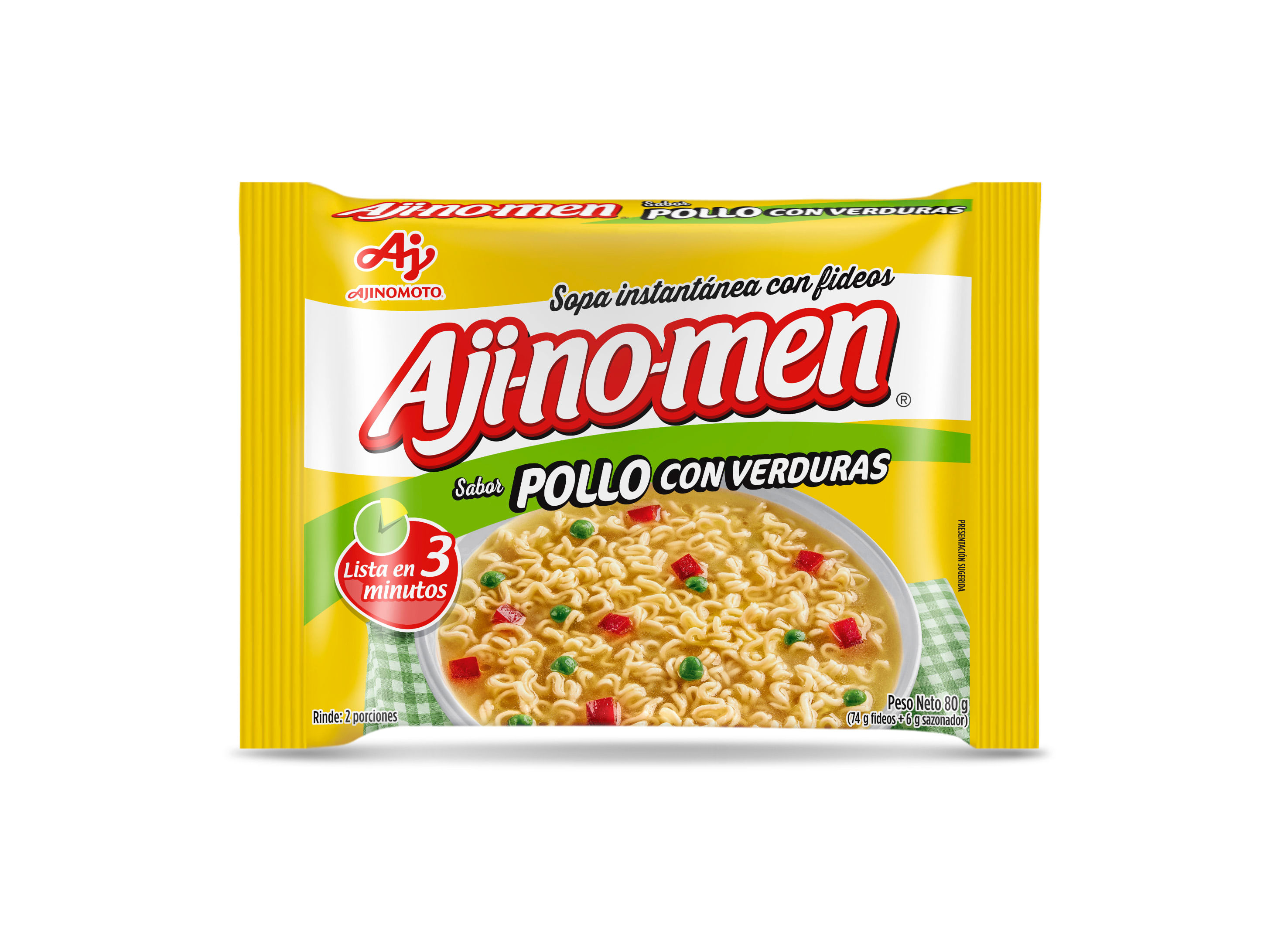 SOPA INSTANTANEA AJINOMEN POLLO-VER*80GR