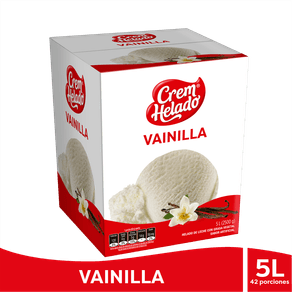HELADO VAINILLA TRADIC CREM HELADO*5LT
