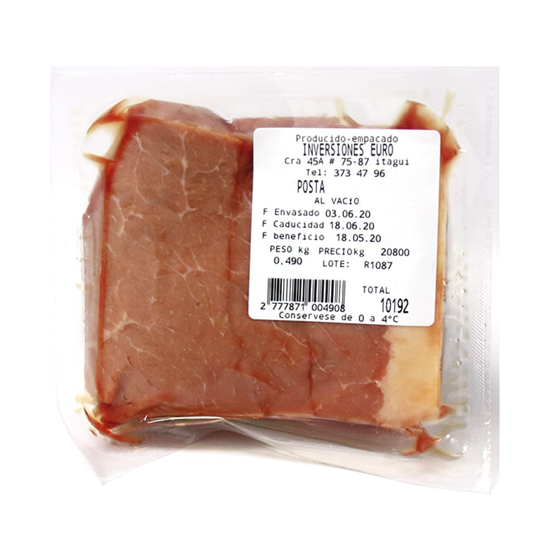 POSTA (al vacio)  x  KG