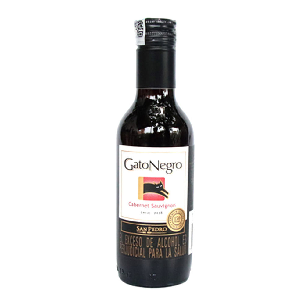 VINO TTO CABERNET GATO NEGRO  x 187ML