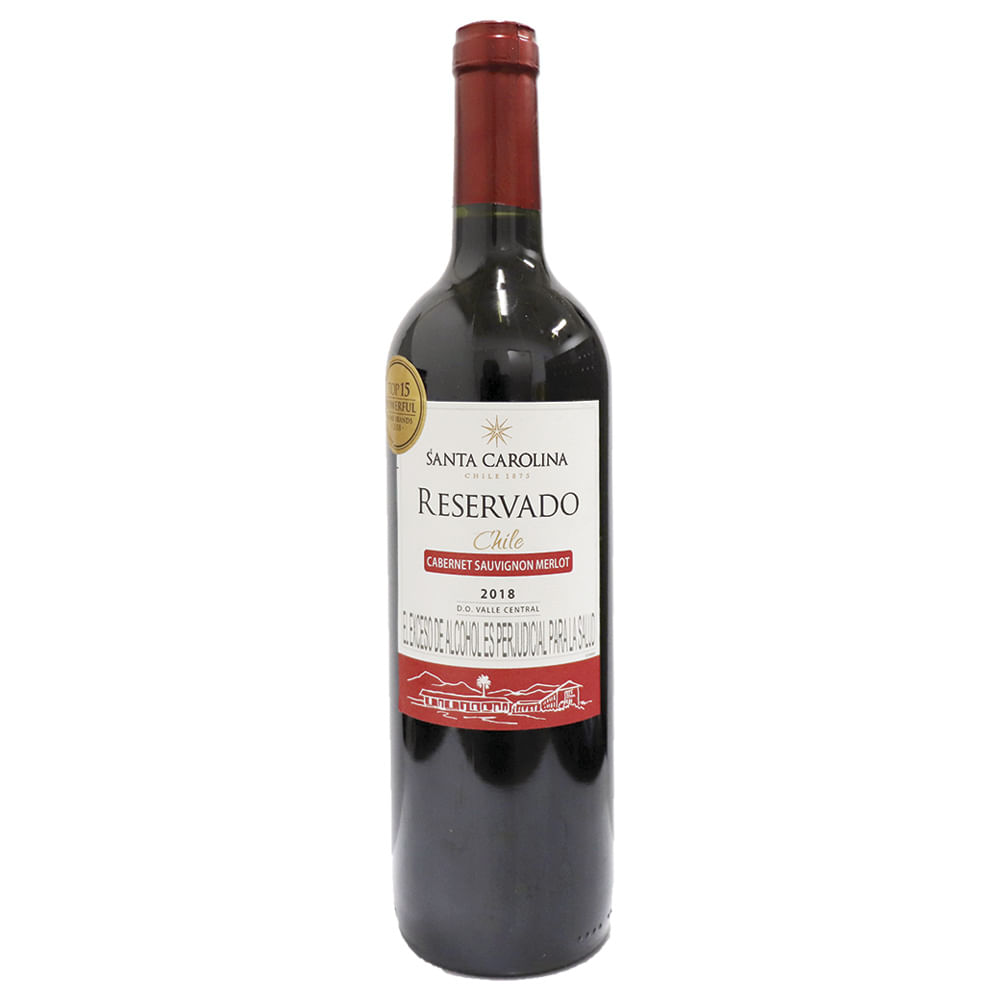 VINO TTO RES CABER MERL SANTA CAROLINA