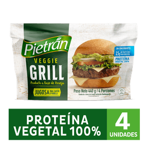 HAMBURGUESA PIETRAN VEGGIE GRILL*440GR