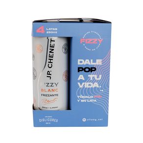 APERITIVO FIZZY JP CHENET BLA 4UND*250ML