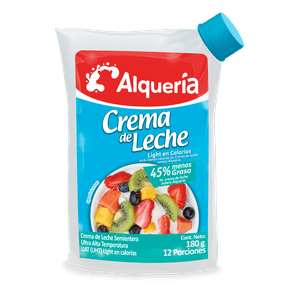 CREMA LECHE ALQUERIA LIGTH*180GR