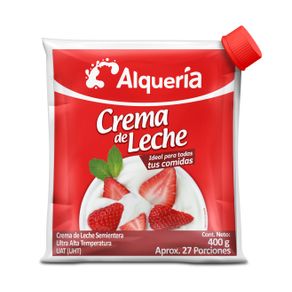 CREMA LECHE ALQUERIA SEMIENTERA*400GR