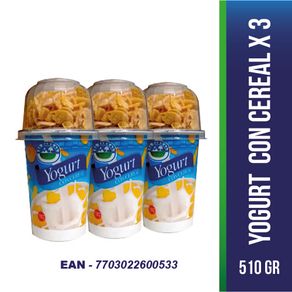 YOG CEREAL 3U x 170gr ZARZAL