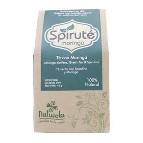 TE MORINGA NATURAL SPIRUTE 30 BOL 45GR