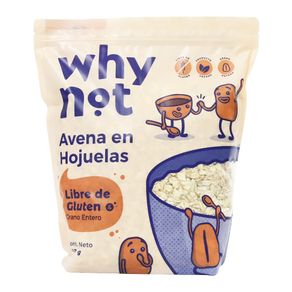 AVENA HOJUELA LIBRE GLUTEN WHYNOT *1000G
