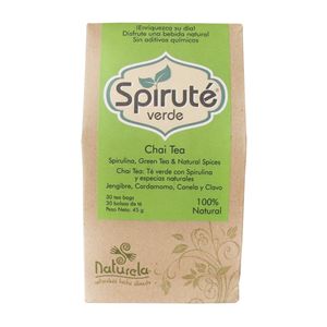 Te Verde Spirulina Spirute 30 Bol 45 gr