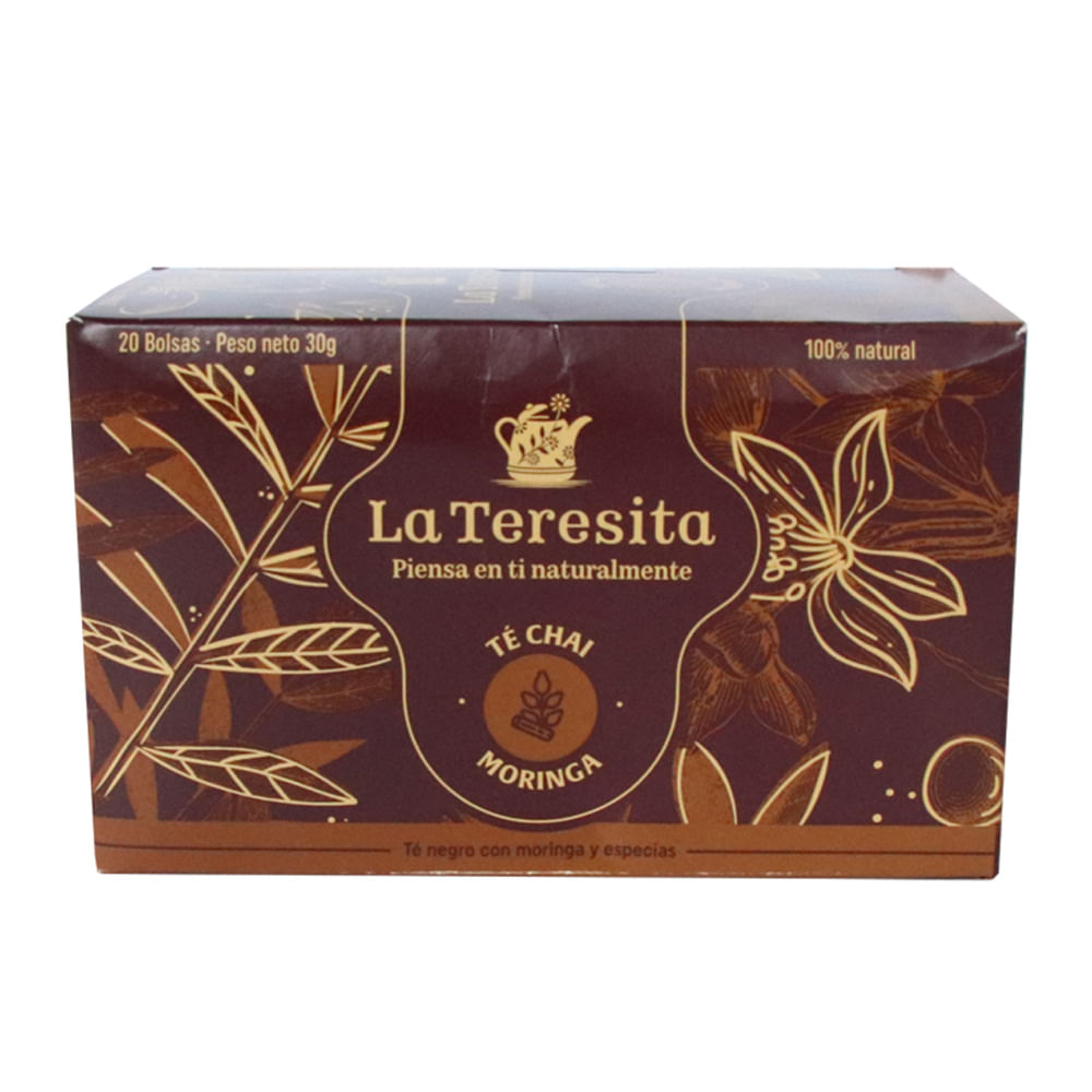 TE TERESITA MORINGA CHAI  x 20 UND