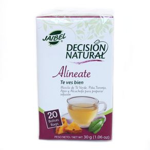 TE VERDE ALINEATE JAIBEL 20 UNDS